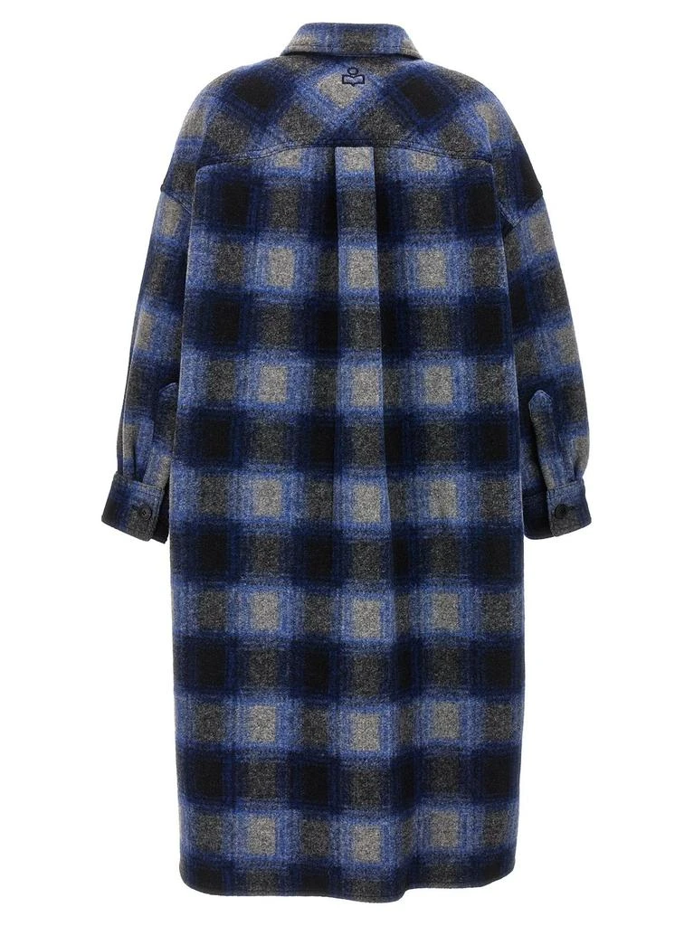Isabel Marant Étoile Isabel Marant Étoile Fontizi Checked Button-Up Coat 2