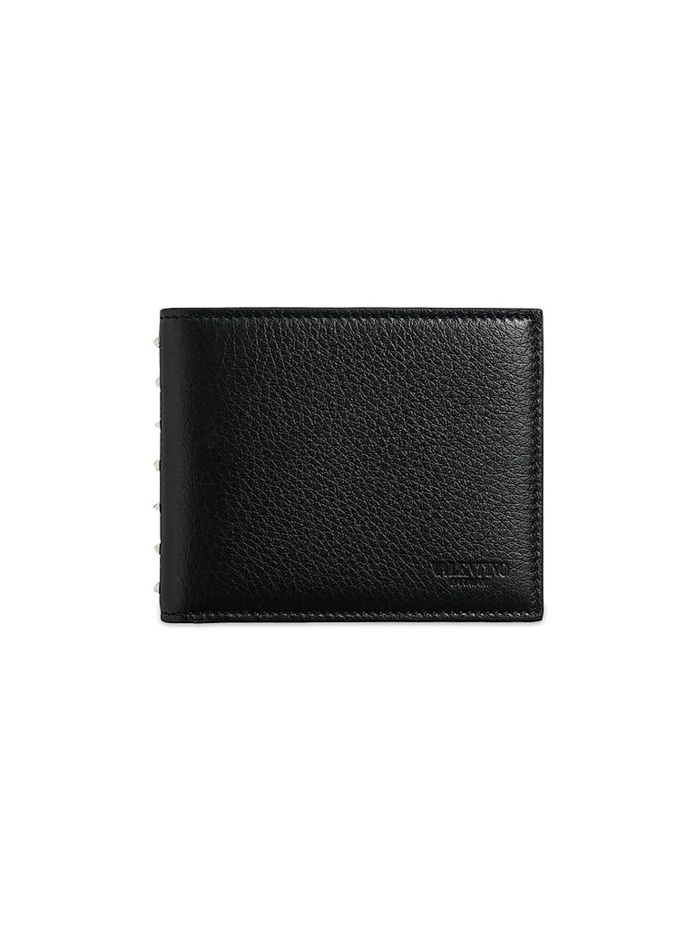 Valentino Rockstud Wallet in Grainy Calfskin 1