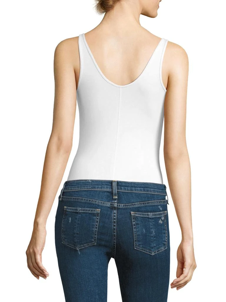 ATM Anthony Thomas Melillo V-Neck Tank Bodysuit 2