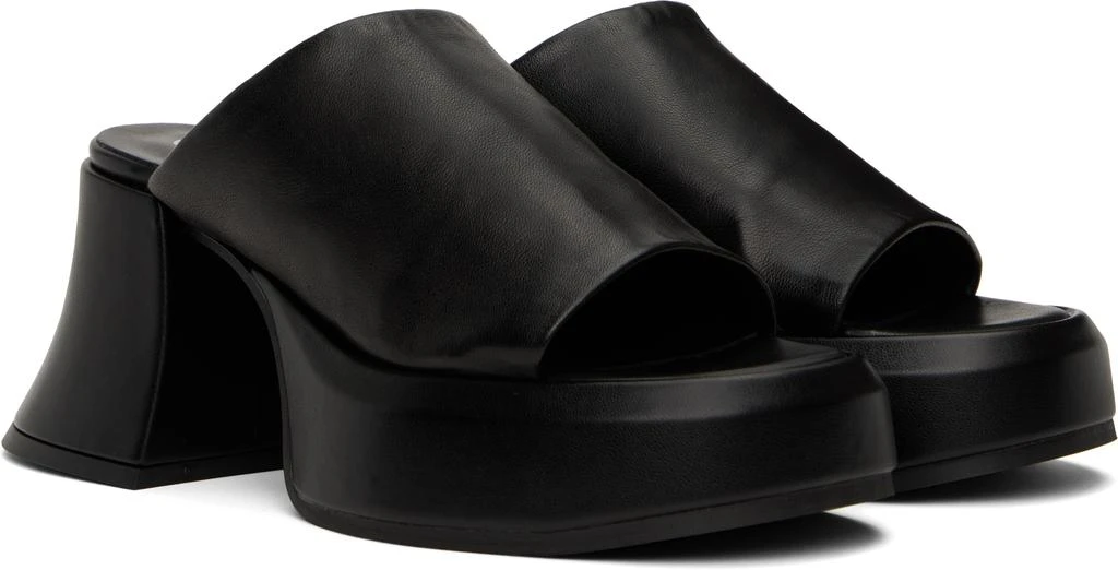 MIISTA Black Jimena Heeled Sandals 4