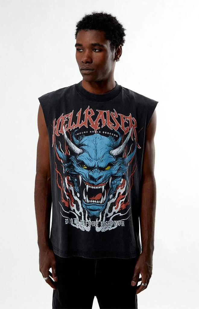 PacSun Hellraiser Vintage Cutoff T-Shirt 1