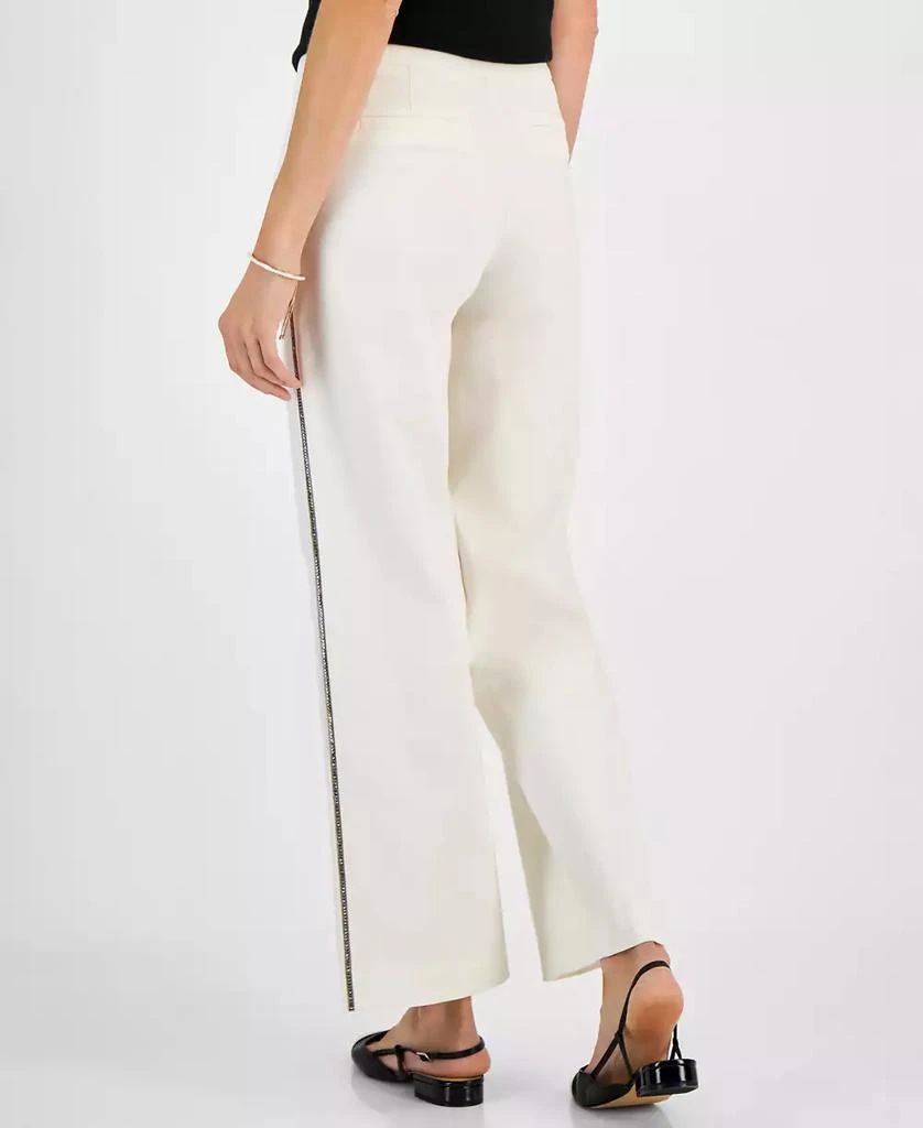 JM Collection Women's Side-Seam-Embellished Wide-Leg Pants, Created for Macy's 2
