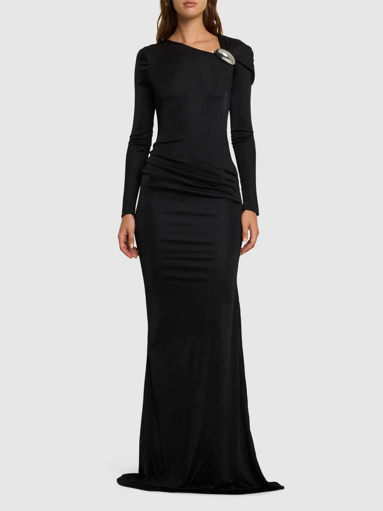 GIUSEPPE DI MORABITO Viscose Jersey Gown 1