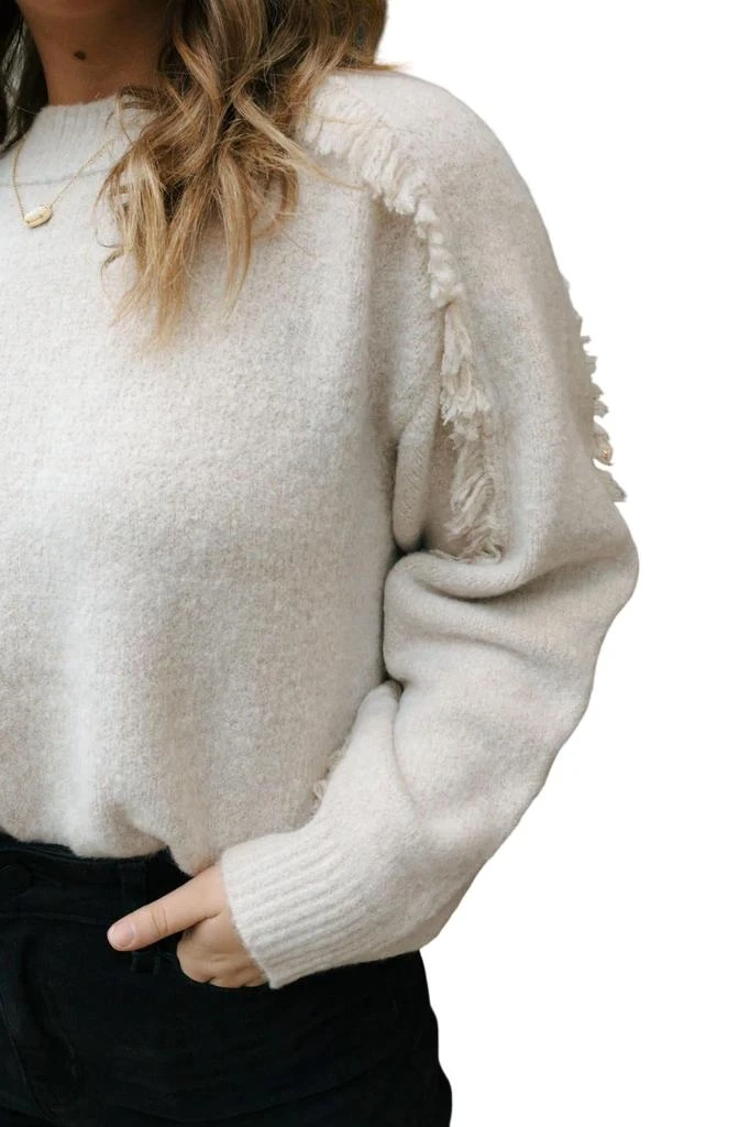 MIOU MUSE Miou Muse - Fringey Sweater 3