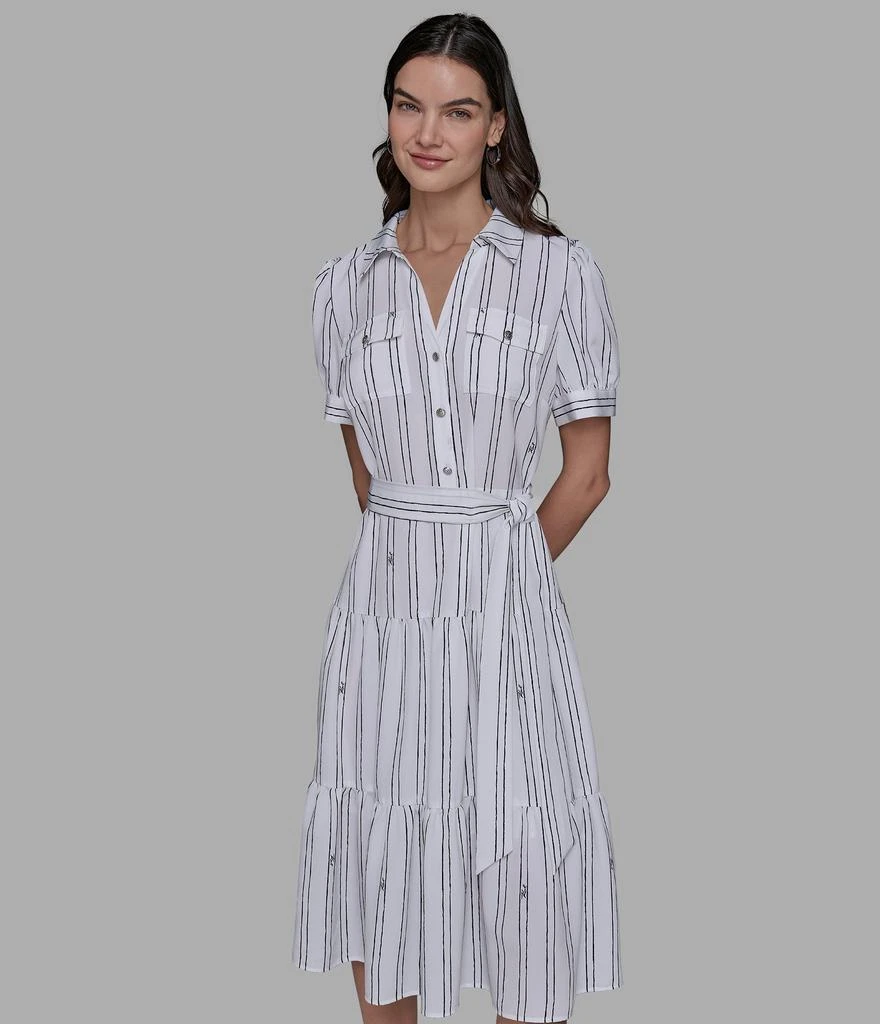 Karl Lagerfeld Paris TIERED SHIRT DRESS 4