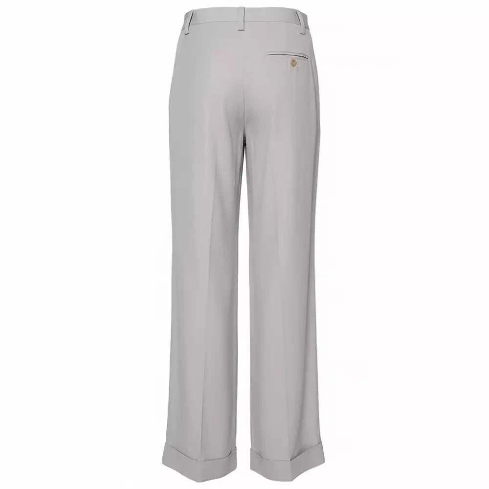 Pre-Owned Stella McCartney Women
s Ecru Silk Blend Wide Leg Trousers 6