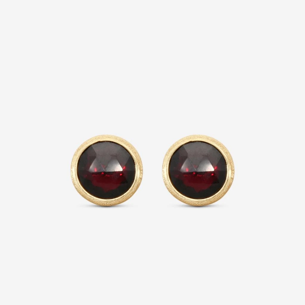 Marco Bicego Marco Bicego Jaipur 18K Yellow Gold Garnet Stud Earrings OB957-RG01-Y