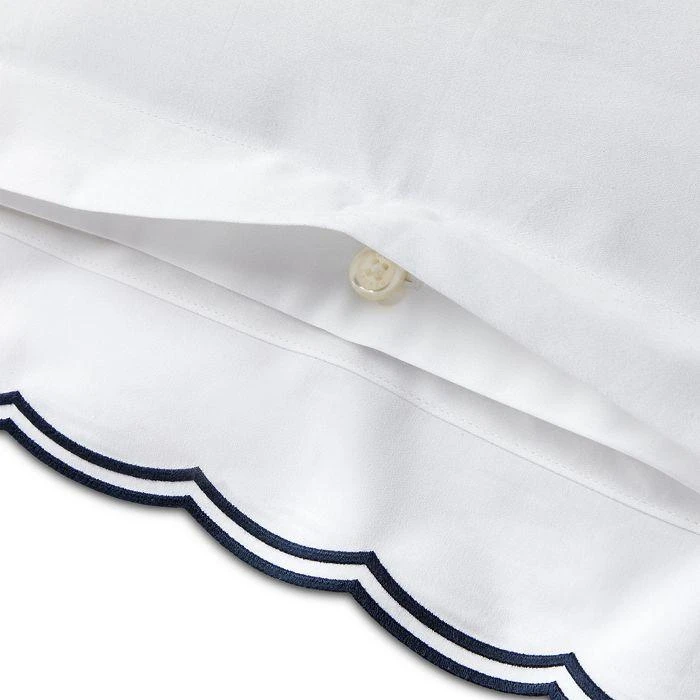 Ralph Lauren Malin Scallop Organic Cotton Euro Sham 6