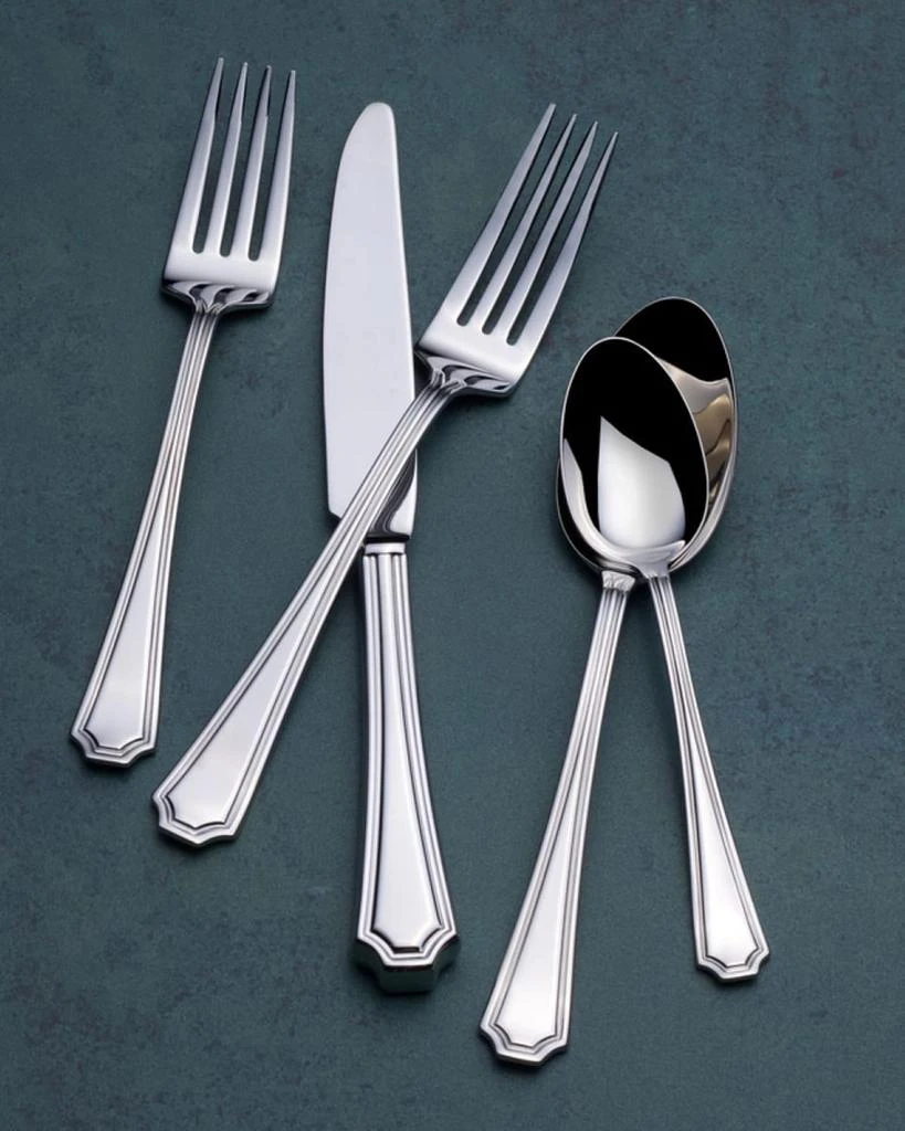 Wallace Silversmiths Audra 20-Piece Flatware Set, Service for 4 2