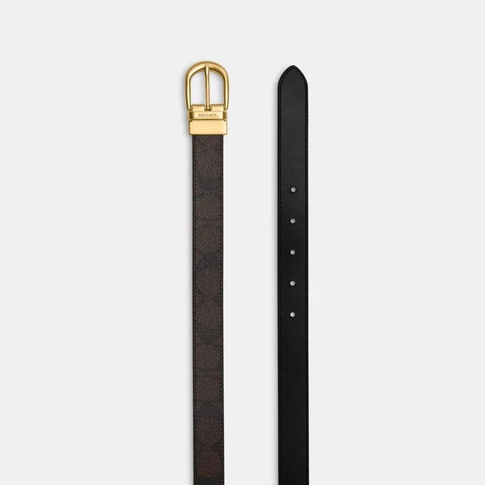 Coach Classic Buckle Cut To Size Reversible Belt, 25 Mm 2