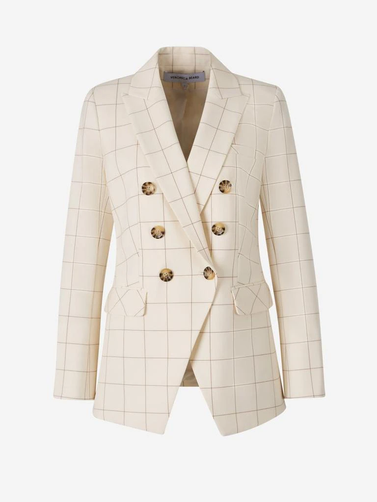 VERONICA BEARD Veronica Beard Checkered Charleston Blazer 1