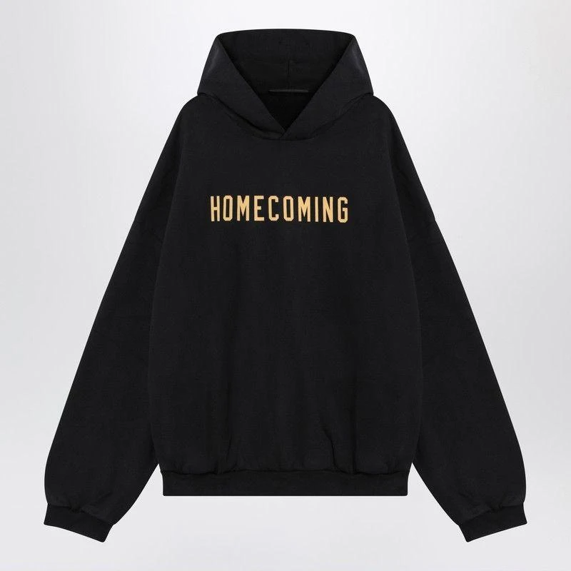 Essentials BLACK HOMECOMING HOODIE 1