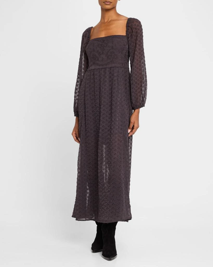 Free People Malina Eyelet Embroidered Maxi Dress 2