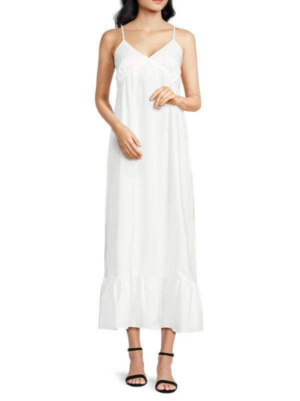 Lea & Viola Triangle Maxi Shift Dress 1