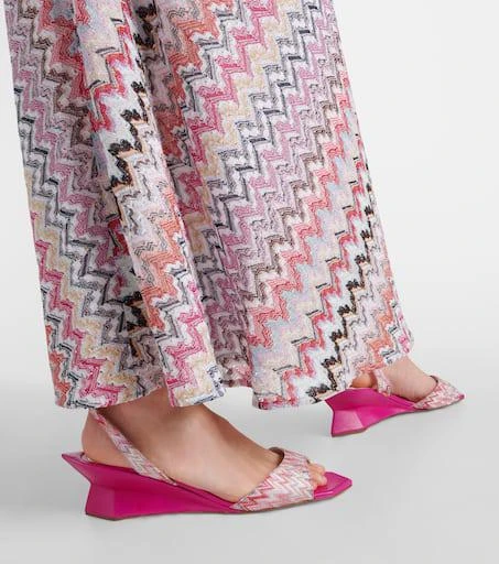Missoni Zig Zag wedge sandals 4