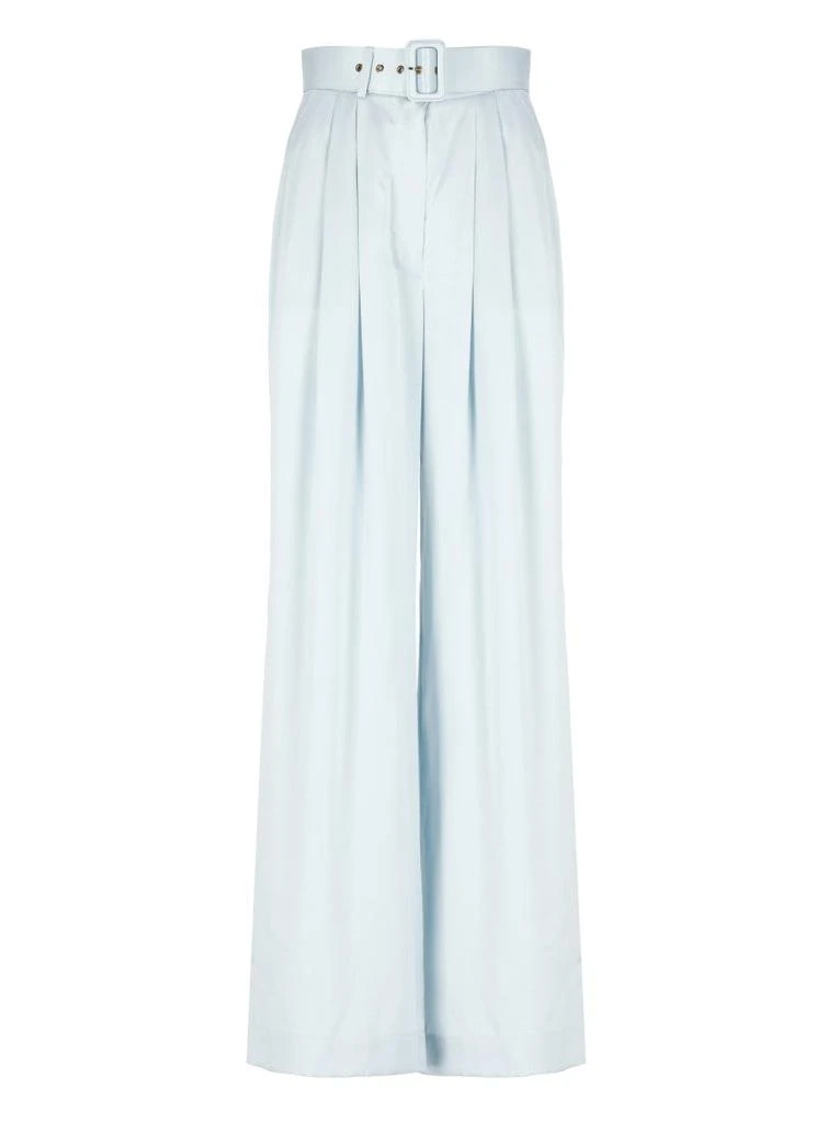Zimmermann Light Blue Silk Pants 1