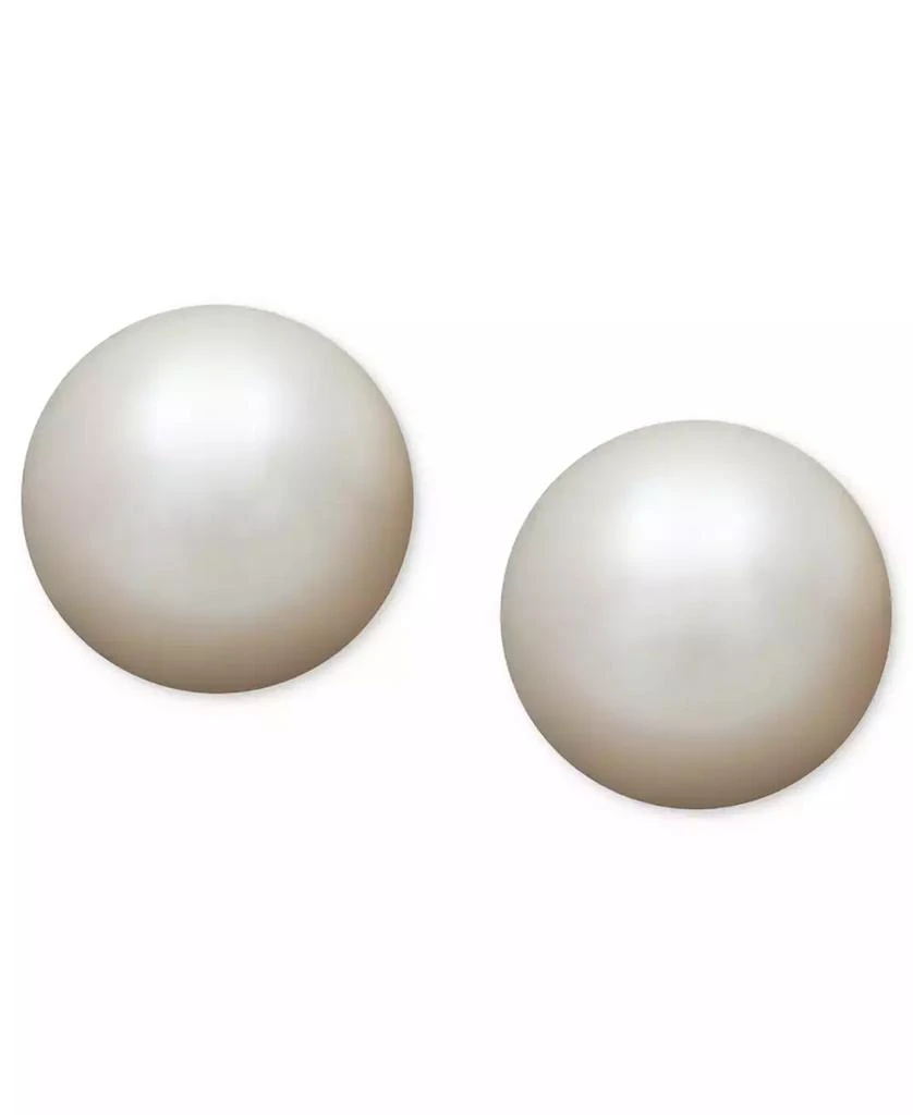 Belle de Mer Pearl Earrings, 14k Gold AA Akoya Cultured Pearl Stud Earrings (5-1/2mm) 1