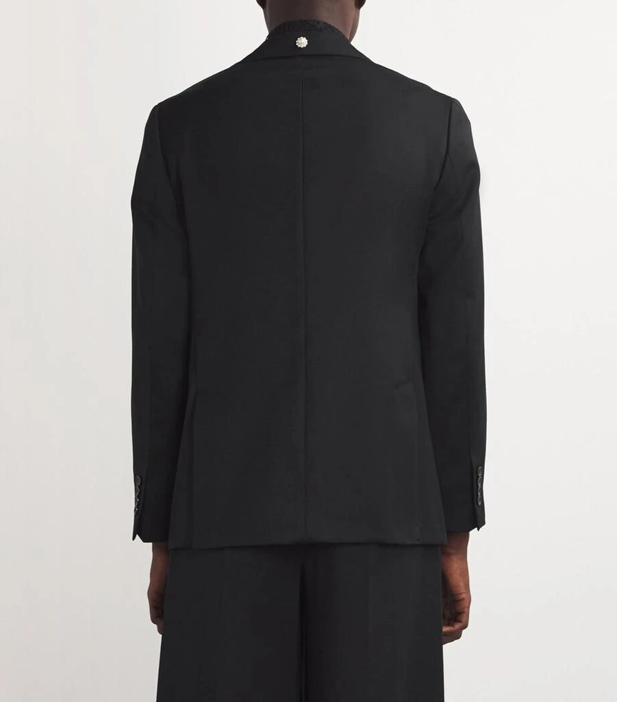 Simone Rocha Crystal-Embellished Suit Jacket 4