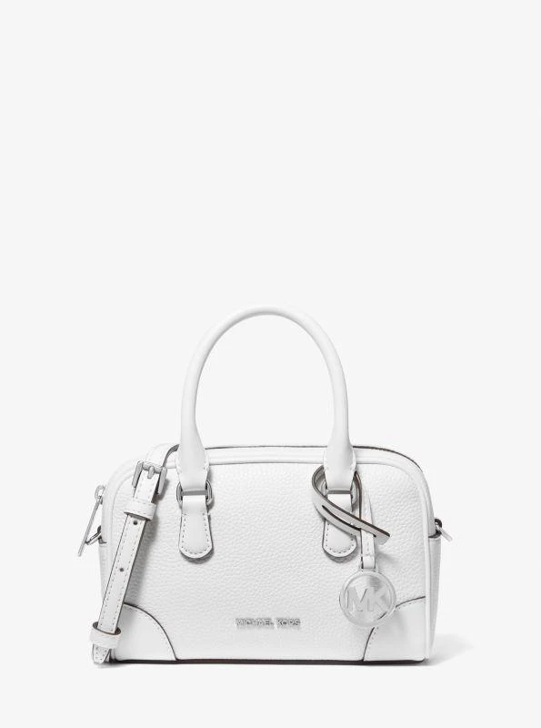 Michael Kors Thompson Extra-Small Pebbled Leather Satchel 1