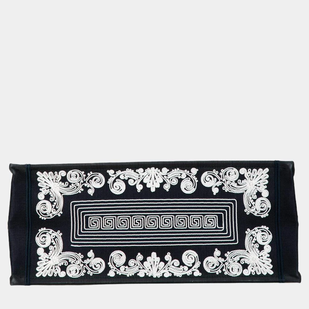 Dior Dior Navy Blue/White Large Cornely Book Tote 4