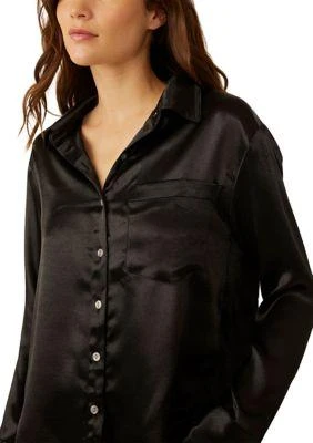 Free People People Shooting For The Moon Button Down Shirt 4