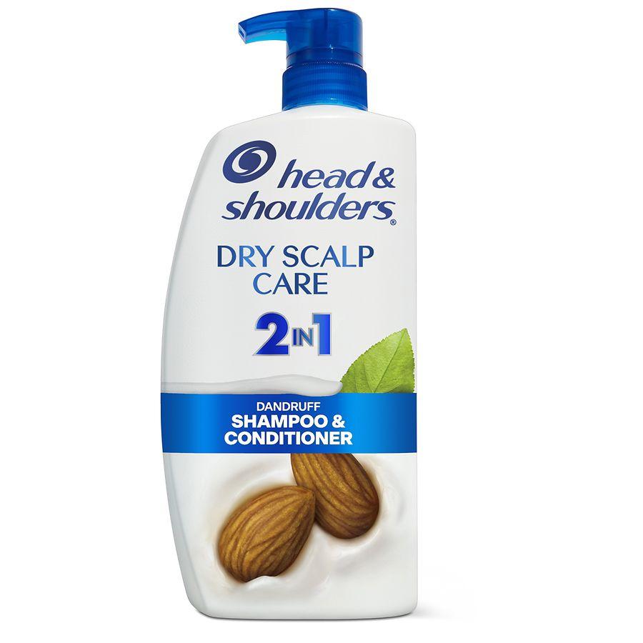 Head & Shoulders 2 in 1 Dandruff Shampoo and Conditioner, Anti-Dandruff Treatment Notes of almond oil
