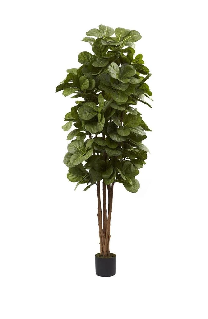 NEARLY NATURAL Green 6' Fiddle Leaf Fig Tree 1