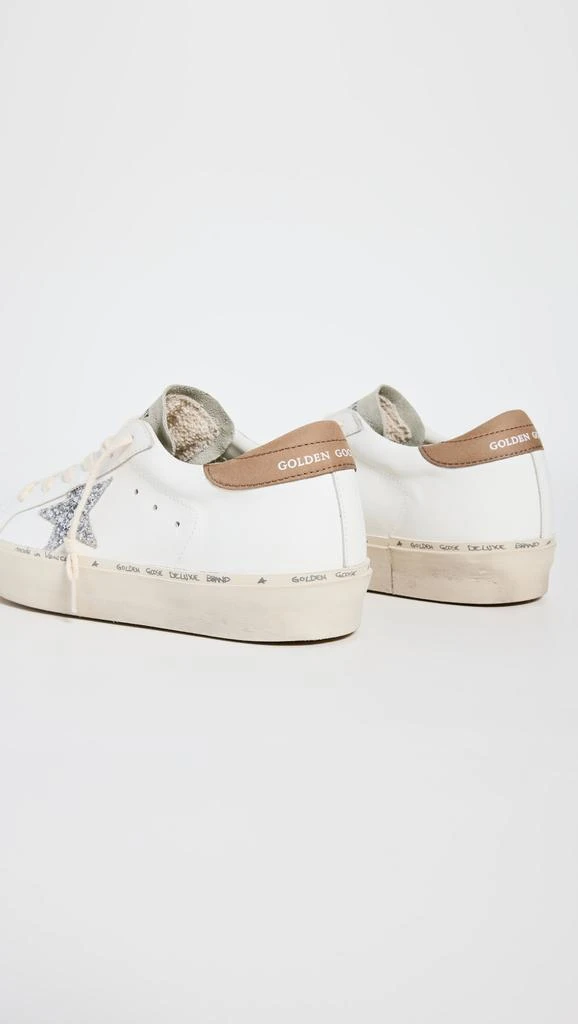 Golden Goose Hi Star Leather Upper Suede Toe Glitter Sneakers 3