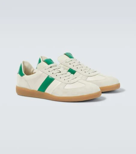 Tom Ford Suede-trimmed leather sneakers 5
