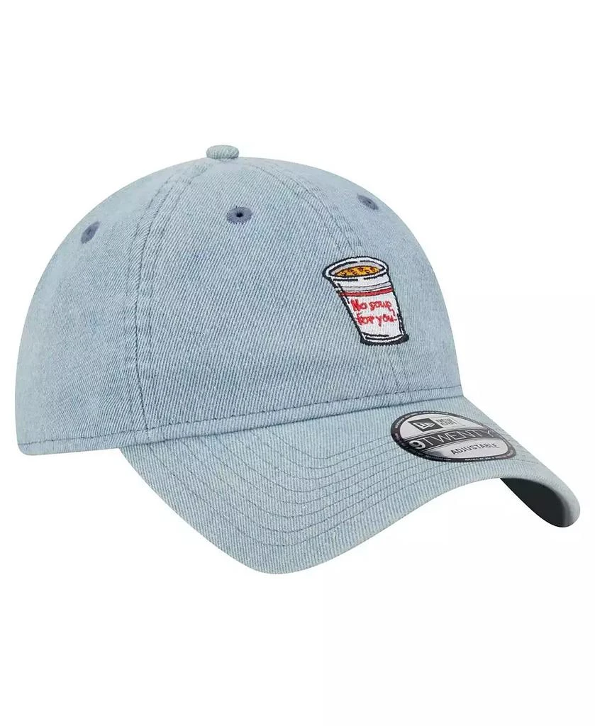 New Era Men's Denim Seinfeld Soup 9TWENTY Adjustable Hat 3