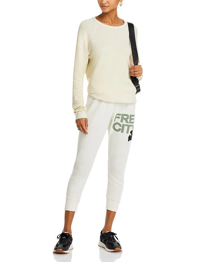 FREECITY FREE CITY Lucky Rabbit Cotton Sweatshirt 6