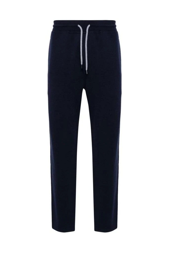 Brunello Cucinelli Relaxed Fit Long Pants With Drawstring Waist 1