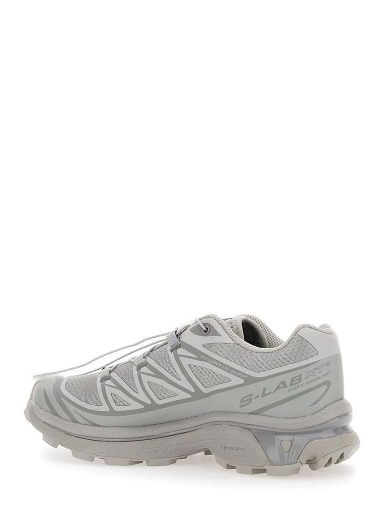 Salomon 
Xt-6
 Grey Sneaker With Logo Applied On The Tongue And Chunky Sole In Fabric Unisex 3