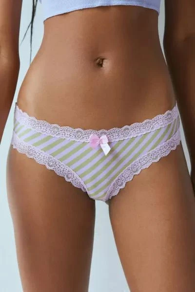 Out From Under Out From Under Noelle Lace-Trim Tanga 2