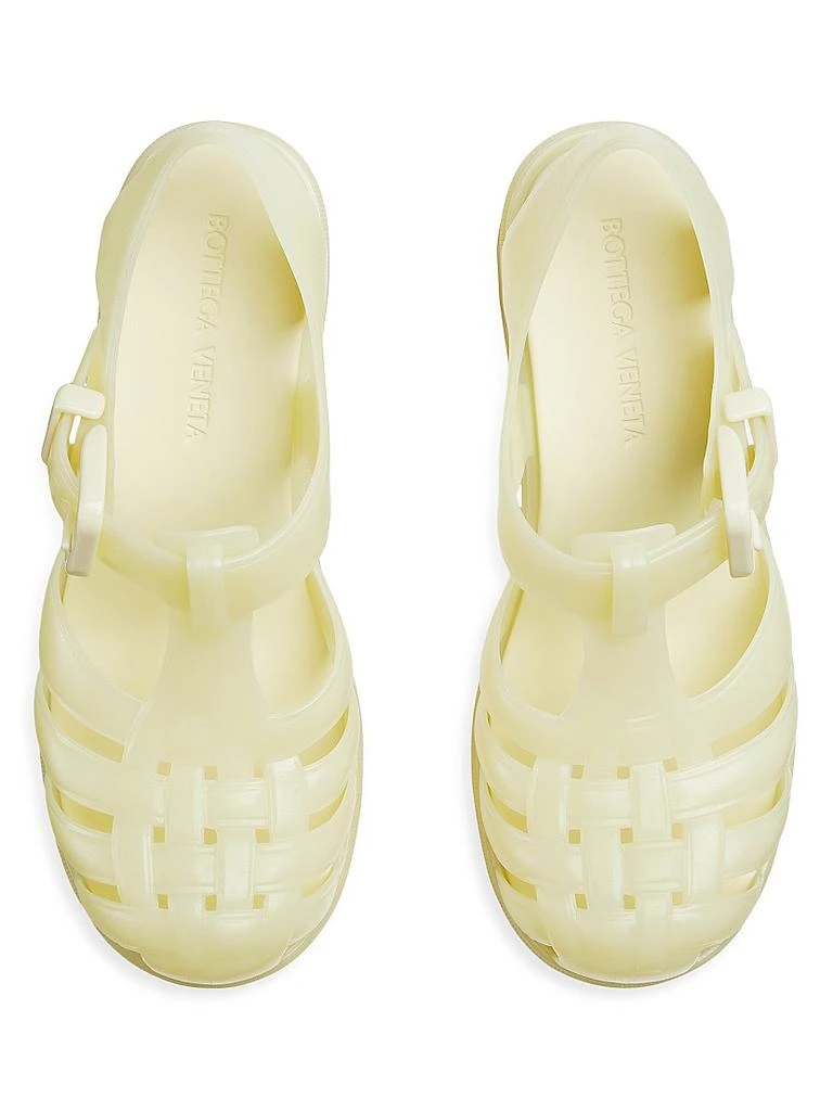 Bottega Veneta Medusa 50MM Block-Heel Jelly Sandals 4