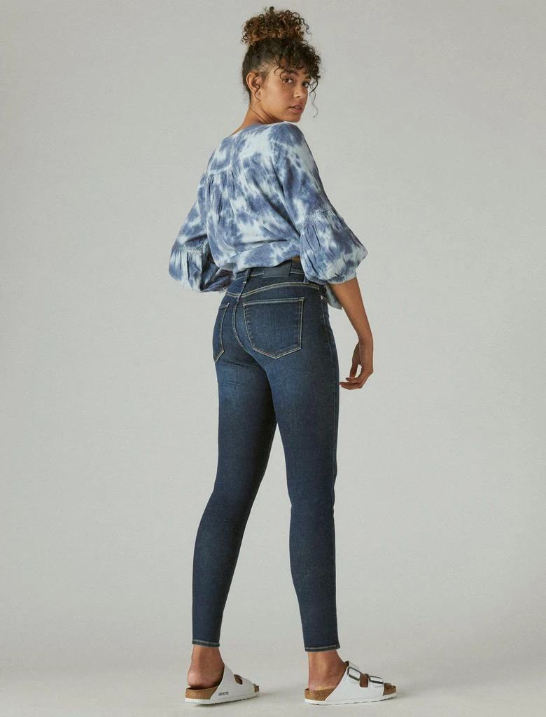 Lucky Brand Women's High Rise Curvy Skinny 3