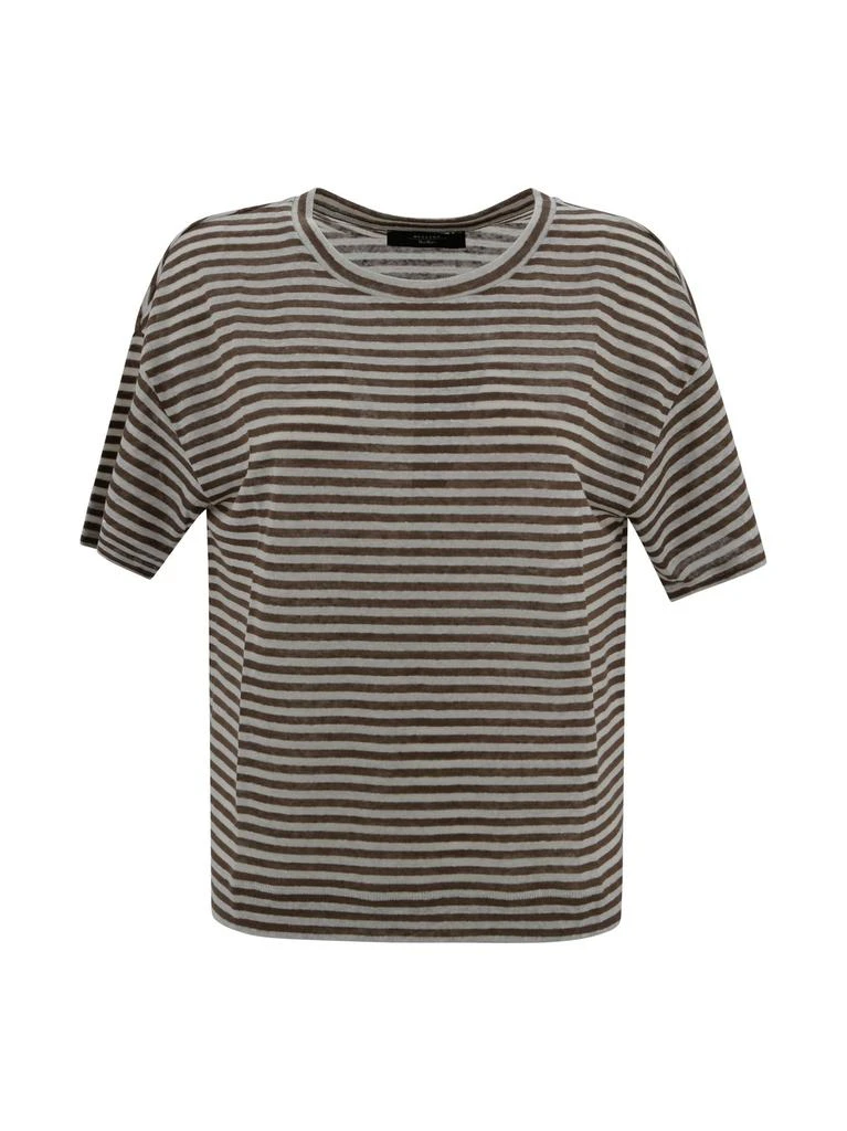 Weekend Max Mara Weekend Max Mara Crewneck Striped T-Shirt 1