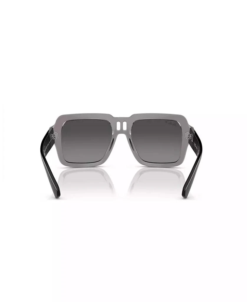 Ray-Ban Unisex Magellan Polarized Sunglasses, Mirror Gradient RB4408 2