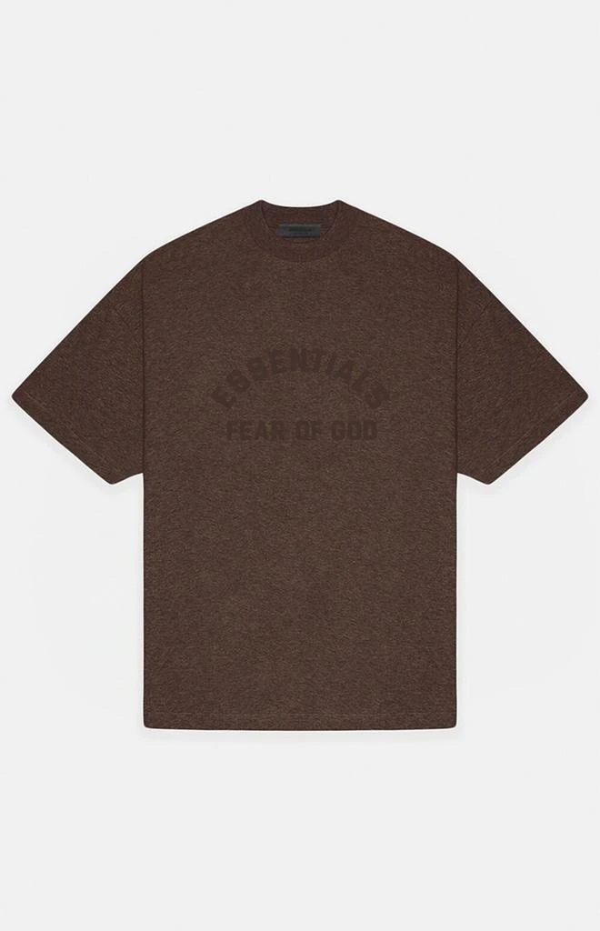 Essentials Heather Wood Heavy T-Shirt