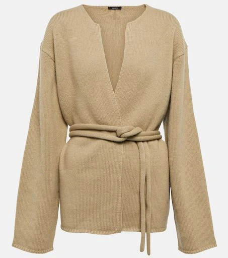 Joseph Belted cashmere cardigan 1