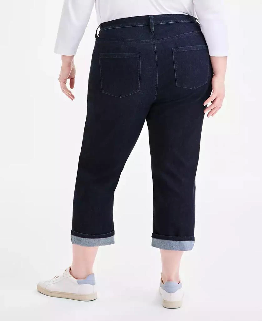 Style 
Co Women
s Mid-Rise Curvy Capri Jeans, 2-28W, Exclusively at Macy
s 3