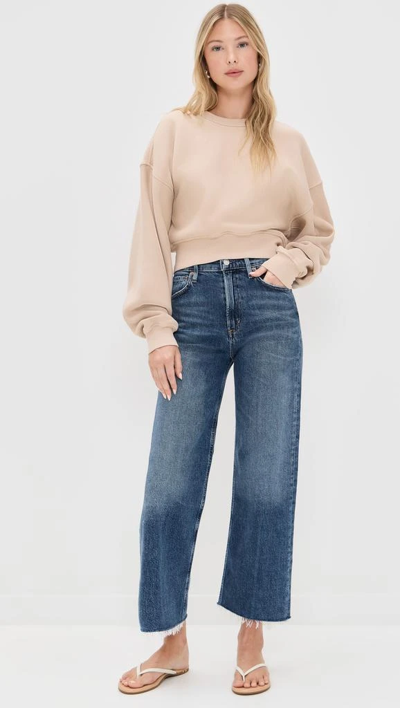 AGOLDE Ren High Rise Wide Leg Jeans 4