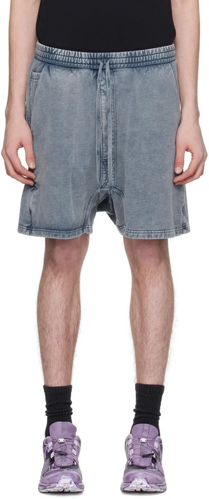 11 by Boris Bidjan Saberi Blue P27 Shorts 1