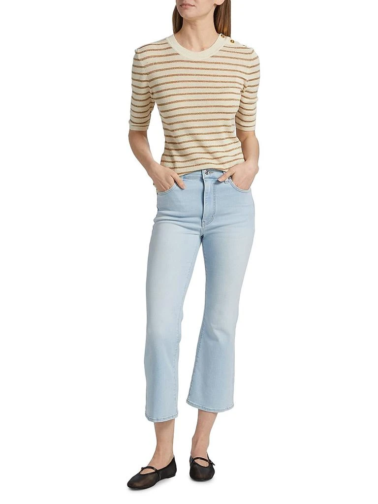 FRAME The Reboot Boot-Cut Crop Jeans 2
