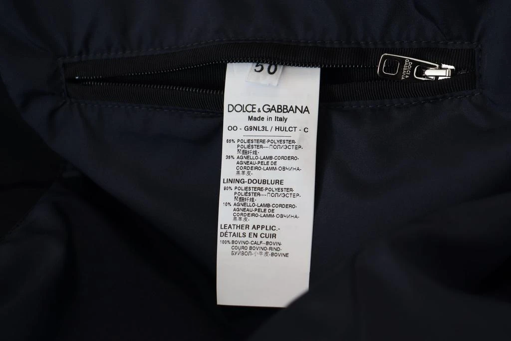 Dolce & Gabbana Dolce & Gabbana Black Polyester Hooded Blouson Coat Jacket 11