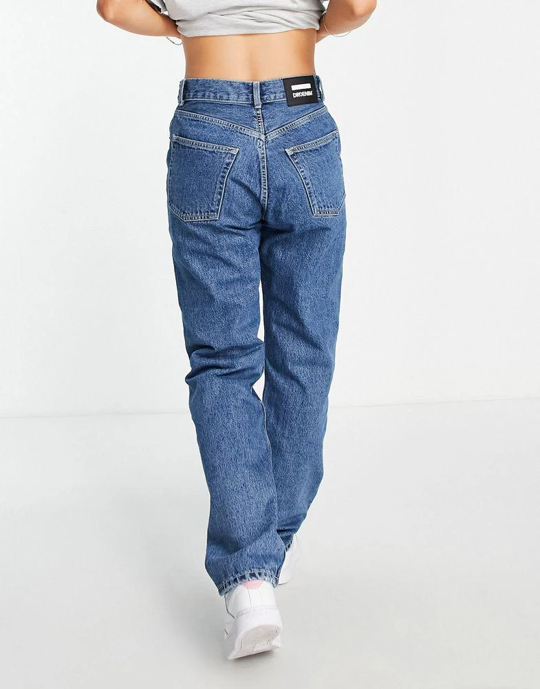 Dr Denim Dr Denim Beth dad jeans in dark wash blue 2
