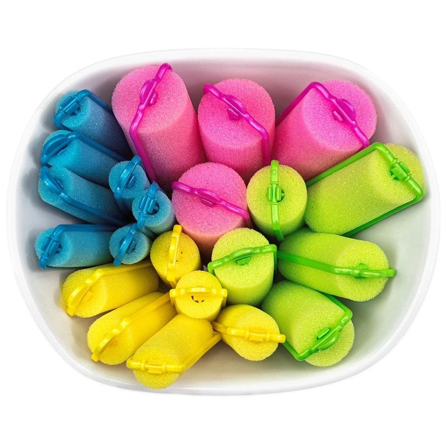 Conair Foam Self-Fastening Multi-Size Hair Rollers 4