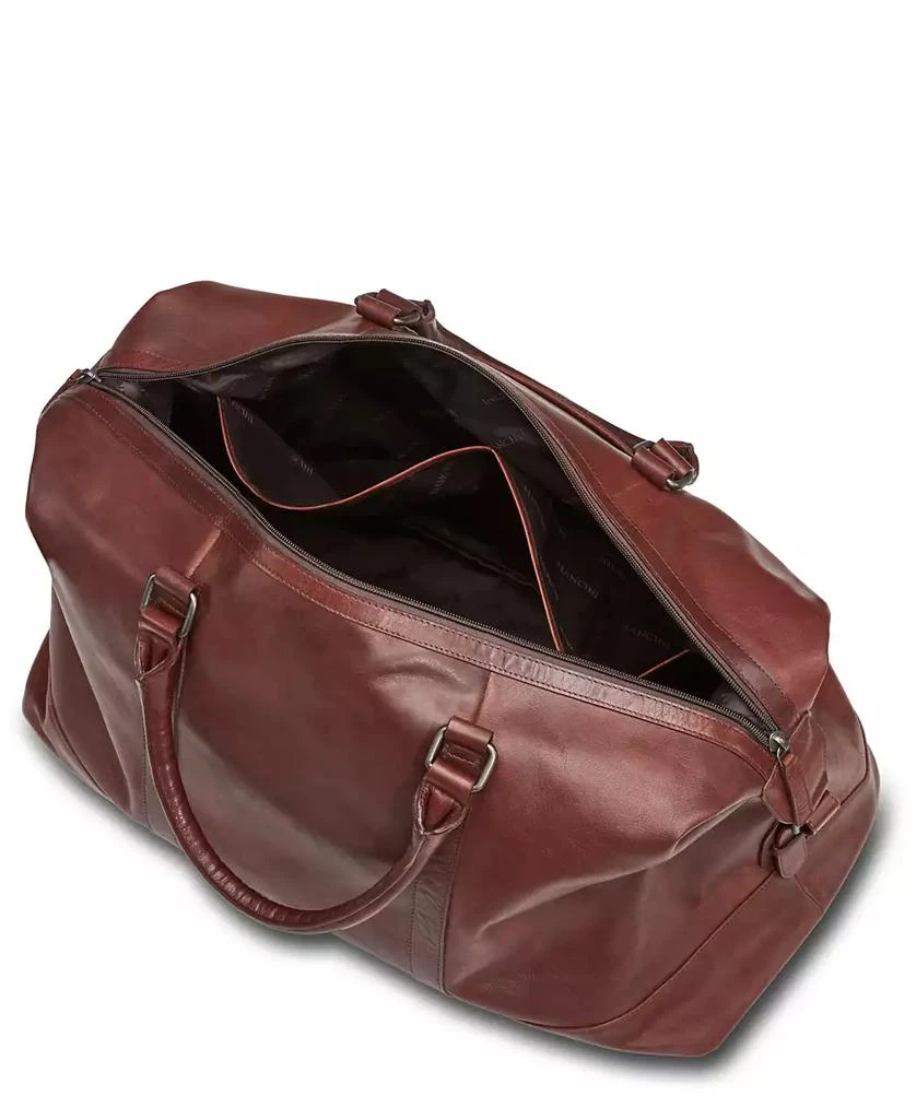 Mancini Leather Goods Buffalo Collection Carry on Duffle Bag 5