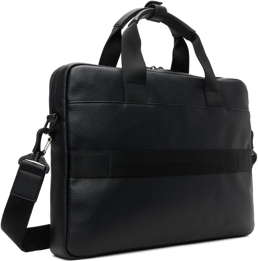 Hugo Boss Black Stacked Logo Document Briefcase 3