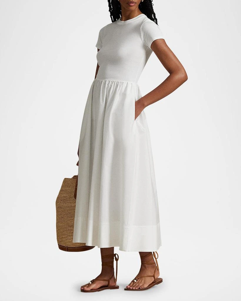 Cotton Short-Sleeve Dress  On Sale Now with Up to 51% Off | Discover  Exclusive Deals & Savings at BeyondStyle  Authentic Ralph Lauren dresses|women|women's  clothing|Women with Limited-Time Discounts, Free Shipping, and